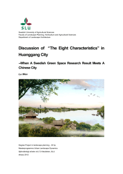 The Eight Characteristics - Epsilon Archive for Student Projects