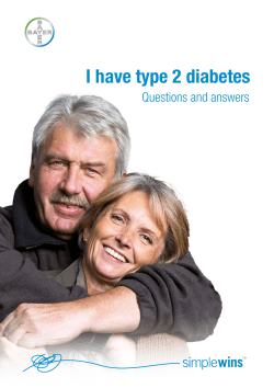 I have type 2 diabetes - Ascensia Diabetes Care Sweden