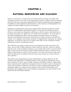 CHAPTER 3. NATURAL RESOURCES AND HAZmDS