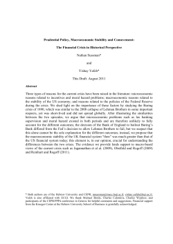 Prudential Policy, Macroeconomic Stability and Comovement