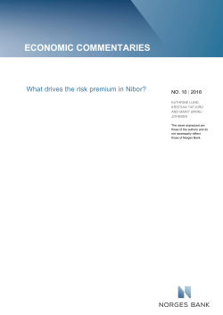 economic commentaries