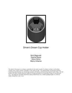 Driver`s Dream Cup Holder