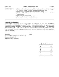 Answers - U of L Class Index