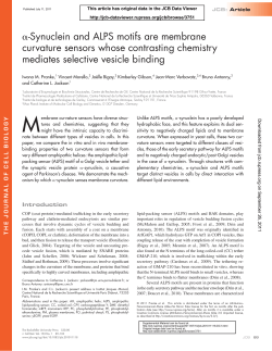 Paper #4 - Advanced Course in Cellular Dynamics
