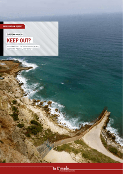 Keep Out? - La Cimade