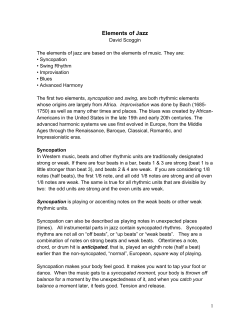 2 Elements of Jazz Olli F16