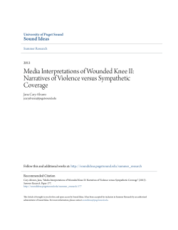 Media Interpretations of Wounded Knee II: Narratives