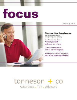 Barter for business