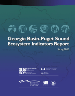 Georgia Basin - Puget Sound Ecosystem