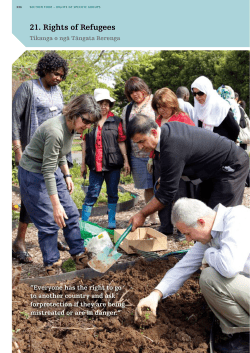 21. Rights of Refugees - Human Rights Commission