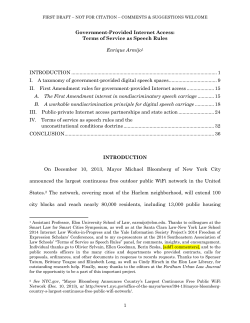Government-Provided Internet Access