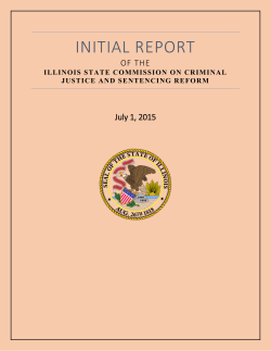 initial report - Illinois Criminal Justice Information Authority