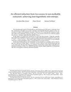 An efficient reduction from non-malleable to two