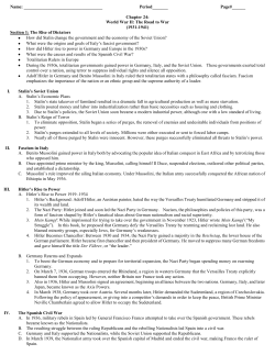 Chapter 24 notes