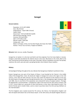 Senegal - SEMS Exploration