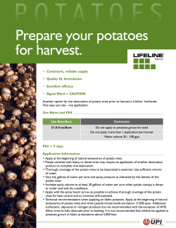 Lifeline Potato Vine Desiccation Sheet