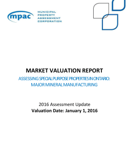 Major Minerals Manufacturing in Ontario