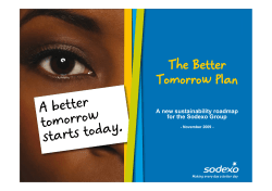 A better tomorrow starts today.