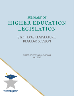 83rd Texas Legislature