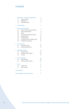 Contents - Ground Source Heat Pump Association