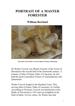 Portrait of Master Forester