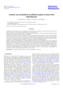 Cosmic ray modulation by different types of solar wind disturbances