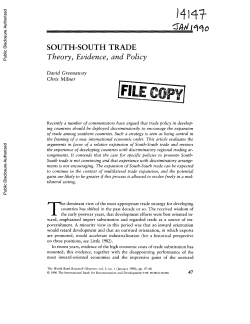 22 pages - World bank documents