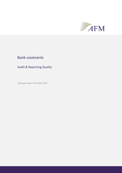Bank covenants