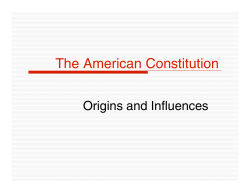 The American Constitution