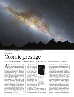 Cosmic prestige