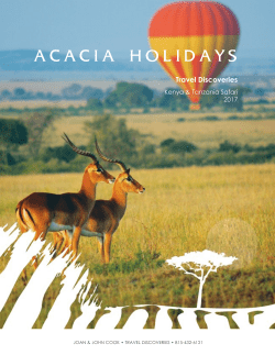 acacia holidays - Travel Discoveries