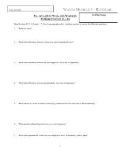 Waves 1R - Tamalpais Union High School District