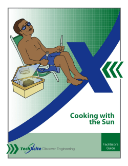 Cooking with the Sun - TechXcite