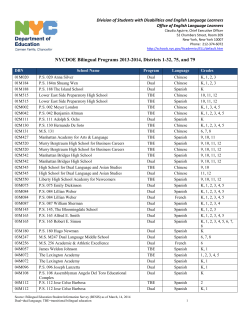 FOR IMMEDIATE RELEASE