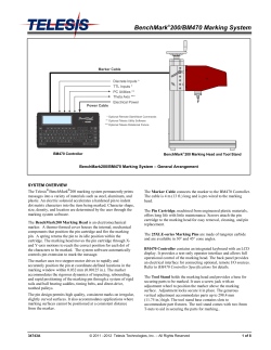 BENCHMARK 200 Datasheet