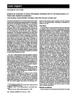 Evidence for Interaction of Human Anti-Idiotypic