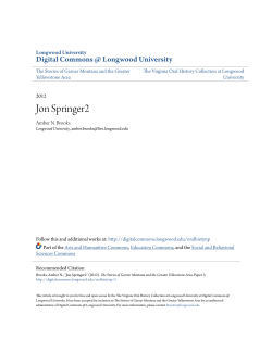 - Digital Commons @ Longwood University