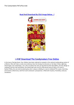 PdF The Candymakers Free Online