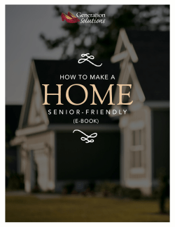 how to make a senior-friendly