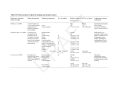 Table 2.36 - IARC Monographs