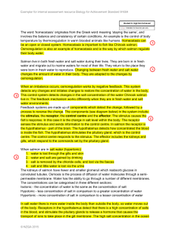 The word `homeostasis` originates from the Greek word meaning