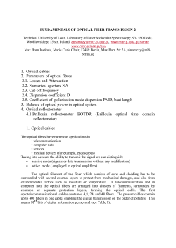 Introduction to optical fibers-2
