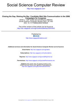 Social Science Computer Review - IC