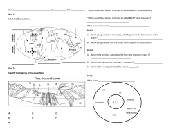 oceans studyguide
