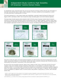 Independent Study Confirms High Solubility Of - 1-800