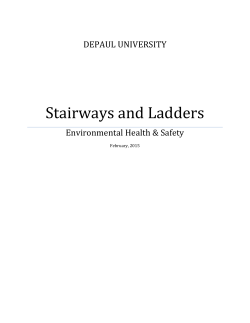 Stairways and Ladders - DePaul University Offices Sites