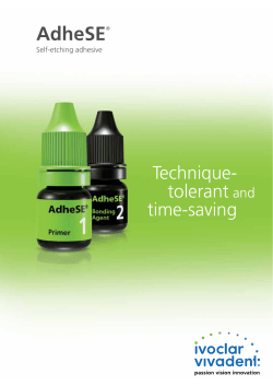 AdheSE&reg;