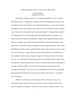 Abraham Lincoln pointed out that the alliance between Republicans