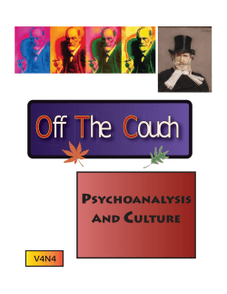 psychoanalysis And Culture