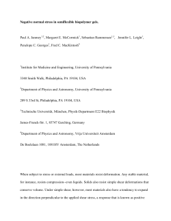 Negative normal stress in semiflexible biopolymer gels. Paul A